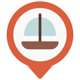 Sail boat icon