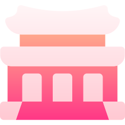 templo de confucio icono