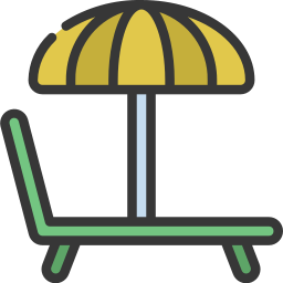 Lounge chair icon