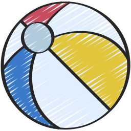 Beach ball icon