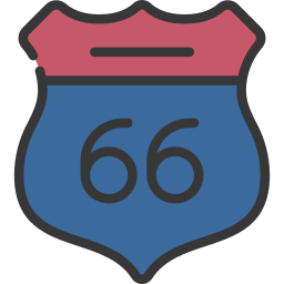 ruta 66 icono