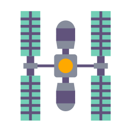 ruimtestation icoon