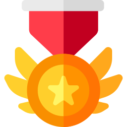 Gold medal icon