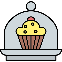 kopuła ciasta ikona