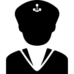 Person working with a hat icon