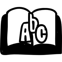 libro de abc icono