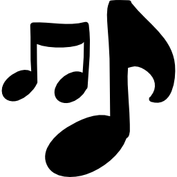 muziek noten icoon