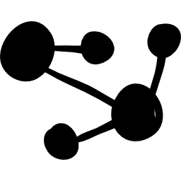 Molecules shapes icon