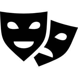 Comedy and tragedy icon