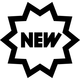 새로운 상업용 스타 라벨 icon