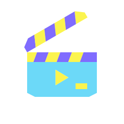 Clapperboard icon