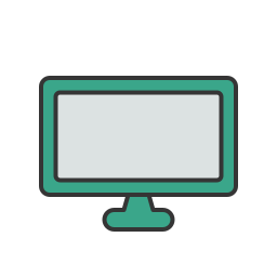 monitor icono