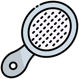 Hair brush icon