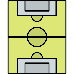 voetbalveld icoon