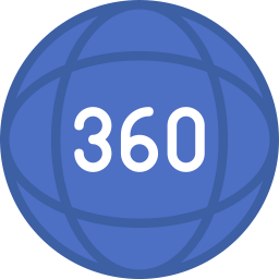 video 360 icono