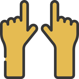 Two hands icon