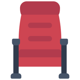 bioscoop stoel icoon