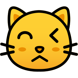 Морда кошки иконка