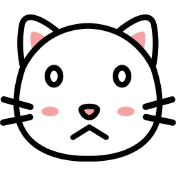 Cat face icon