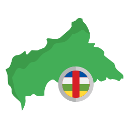 república centroafricana Ícone