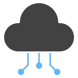 datos en la nube icono