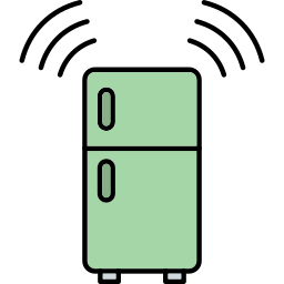 Smart refrigerator icon