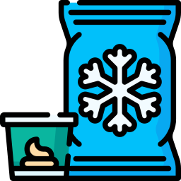 Frozen food icon