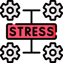 gestione dello stress icona