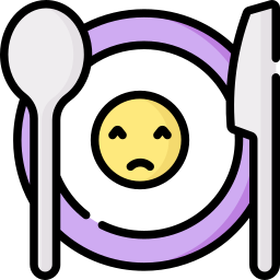 Lack of appetite icon