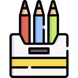 Colored pencils icon