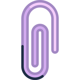 Paper clip icon