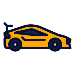 Sport car icon