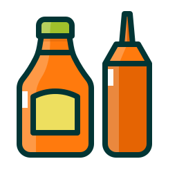 Sauce bottle icon