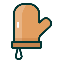 Oven glove icon