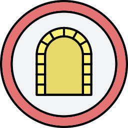 túnel icono