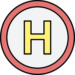 znak szpitala ikona