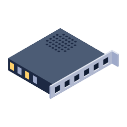 Network hub icon