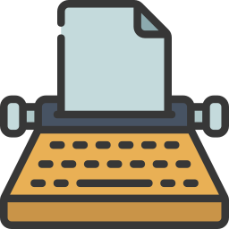 Typewriter icon