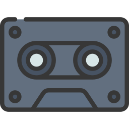 Vhs tape icon