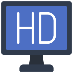 High definition icon