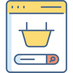 Shopping basket icon