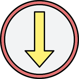 Down arrow icon