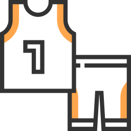 camiseta de basquete Ícone