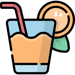 Orange juice icon