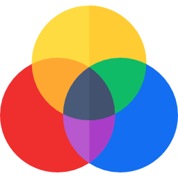 diagramme de venn Icône