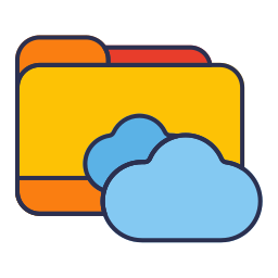 cloud-ordner icon