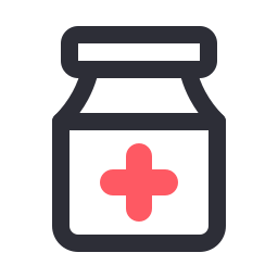 Medicine jar icon