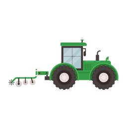 tracteur Icône