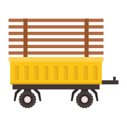 Farm vehicle icon
