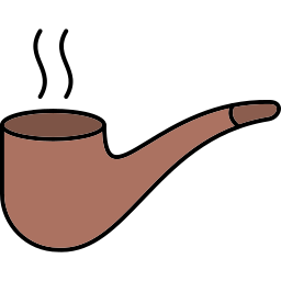 Smoking pipe icon